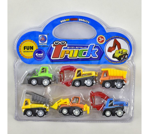 Набор машинок "Стройка" (3988-6A)